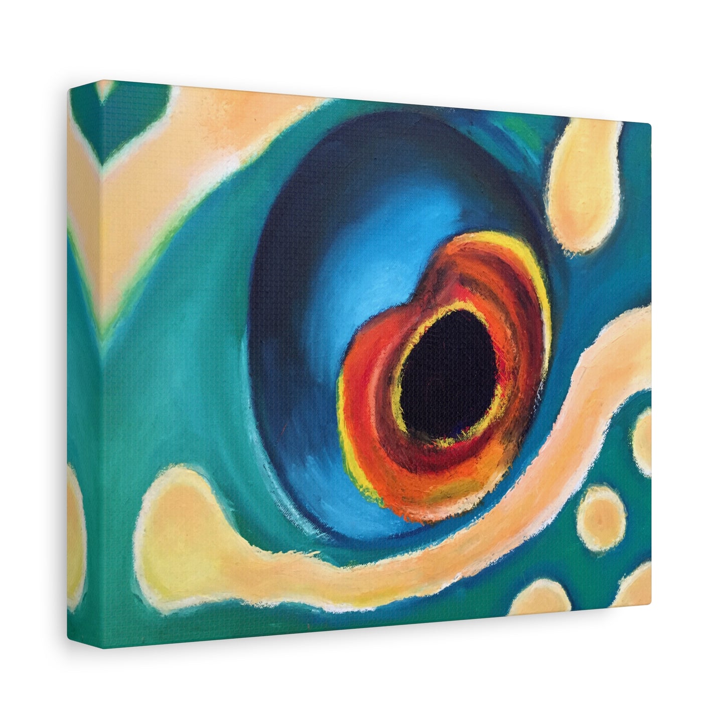 Eye of the Current II Canvas Print