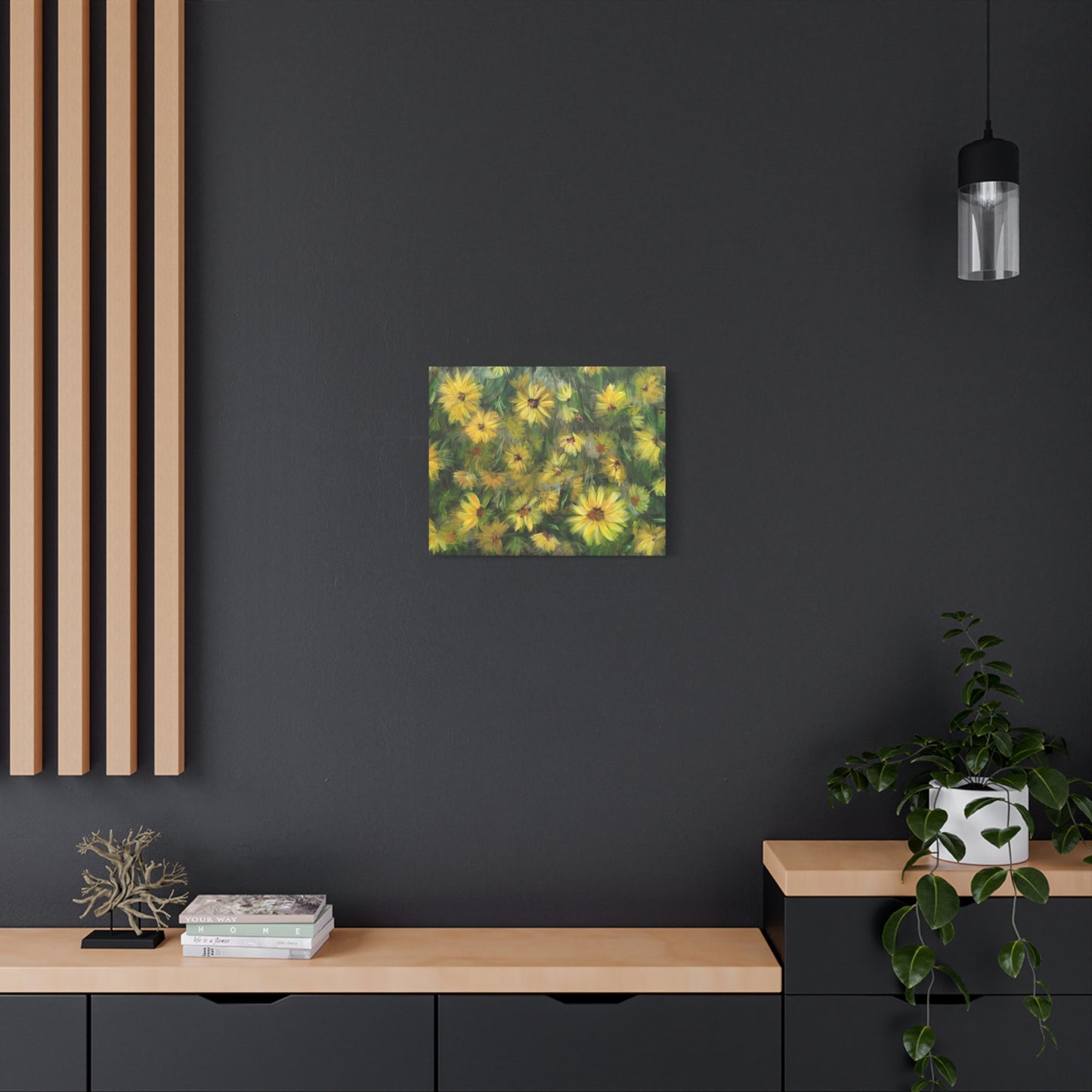 Field of Flowers: Helianthus Canvas Print