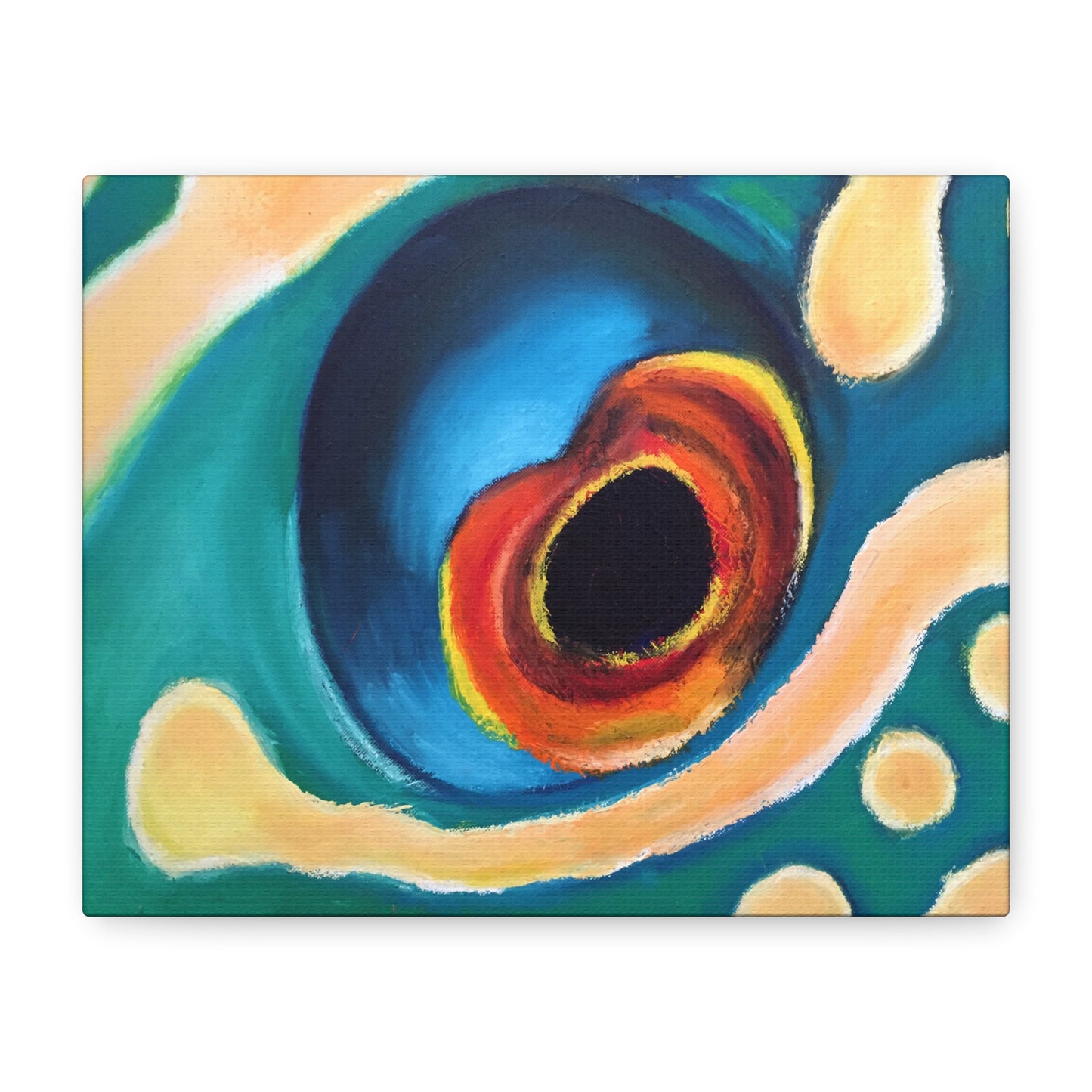 Eye of the Current II Canvas Print