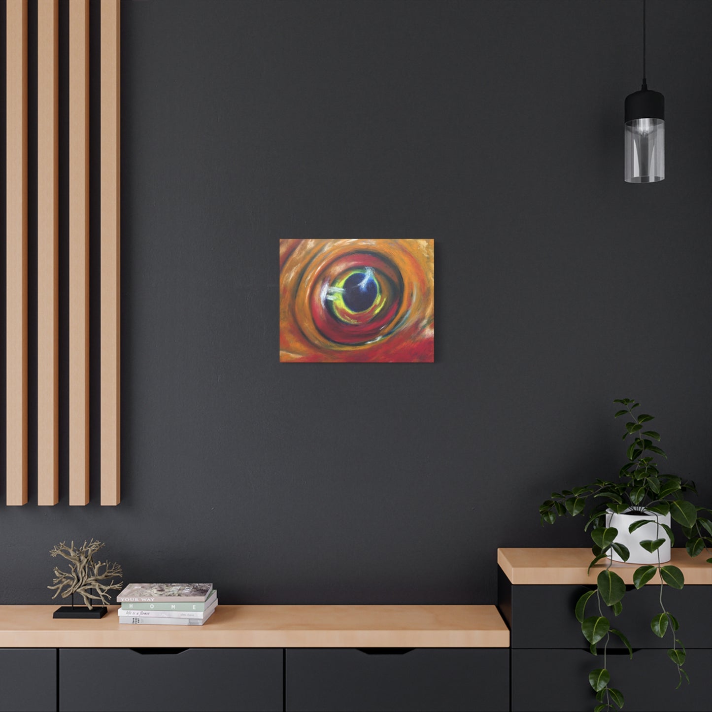 Eye of the Current I Canvas Print