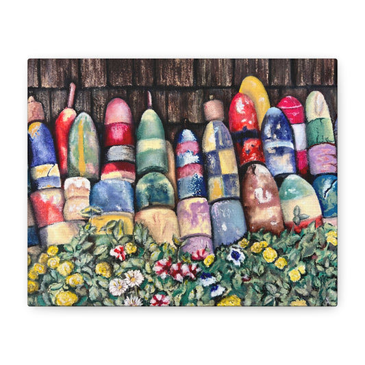 Lipsticks at Low Tide Canvas Print