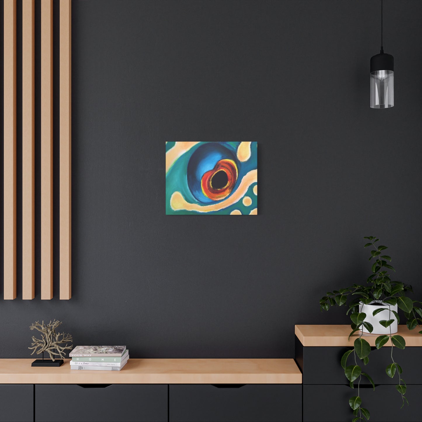 Eye of the Current II Canvas Print