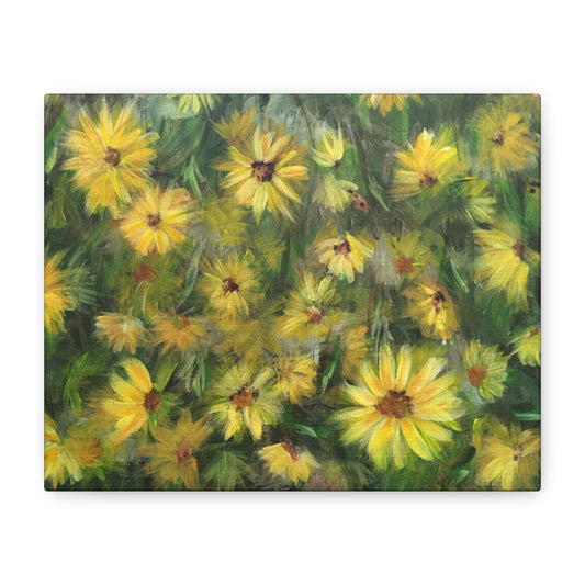 Field of Flowers: Helianthus Canvas Print